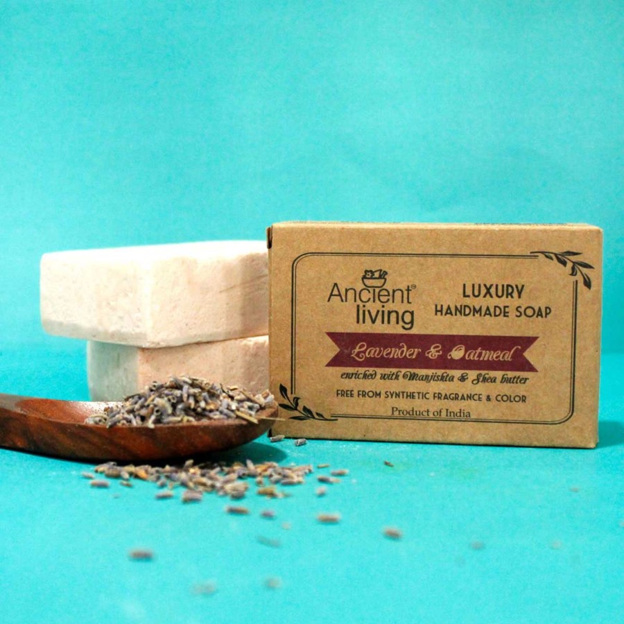 Others Ancient Living's | Lavender U0026 Oatmeal Luxury Handmade Soap - Ancient Living