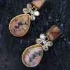 Jewellery Priyaasi | Women'S Gold-Plated Stone Studded Drop Earings - Priyaasi