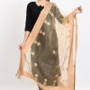 Women Moeza | Women'S Orgenza All Over Chikan Work En Dupatta - Moeza Gold