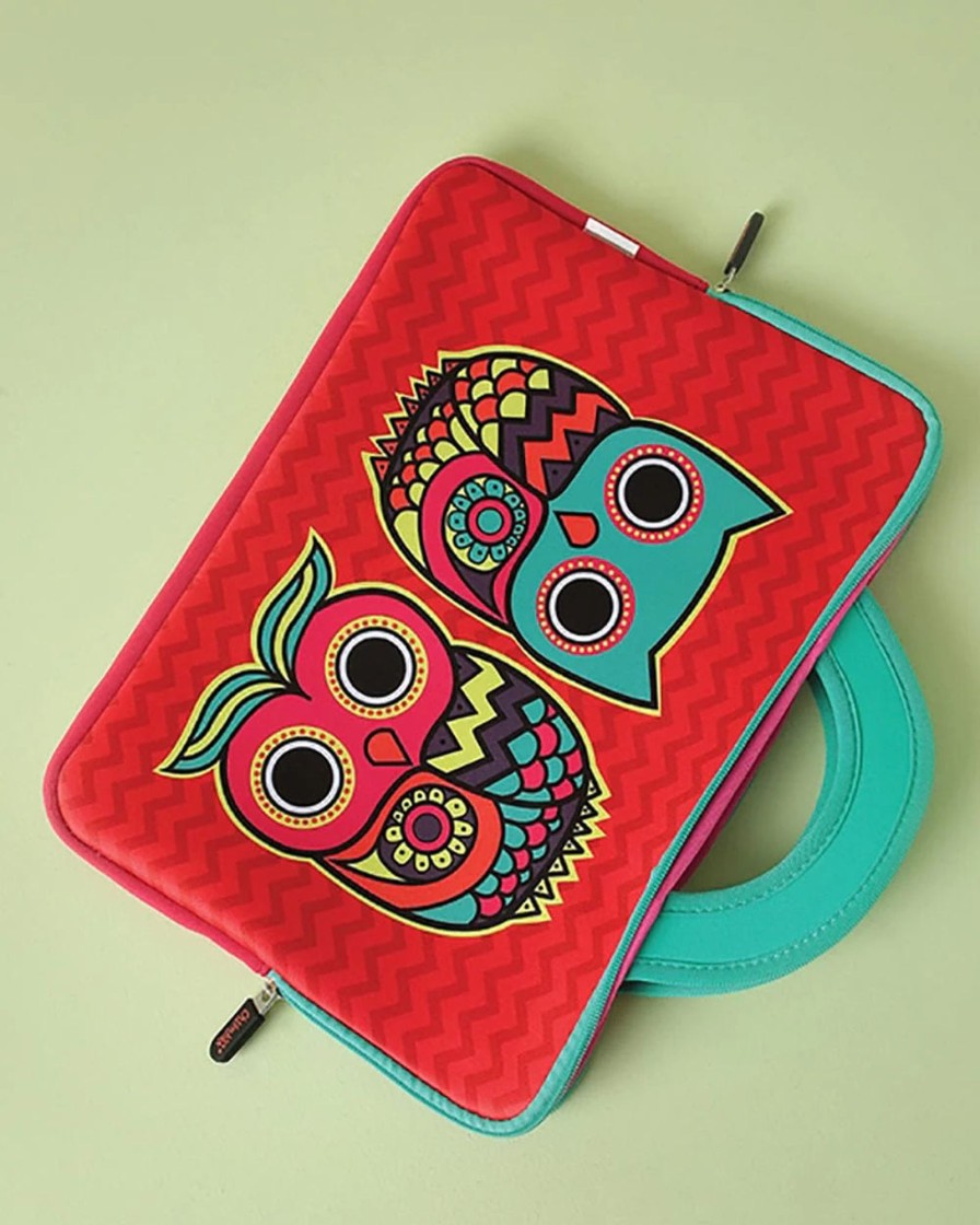 Others Chumbak | Owls Of India Laptop Sleeve - 15.6 � - Chumbak