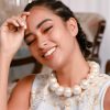 Jewellery Odette1 | Women'S Retro Style Huge White Pearl Statement Necklace - Odette