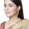 Jewellery Anikas Creation | Antique Matte Gold Finish Meenakari Pearl Jewellery - Anikas Creation Multicolor