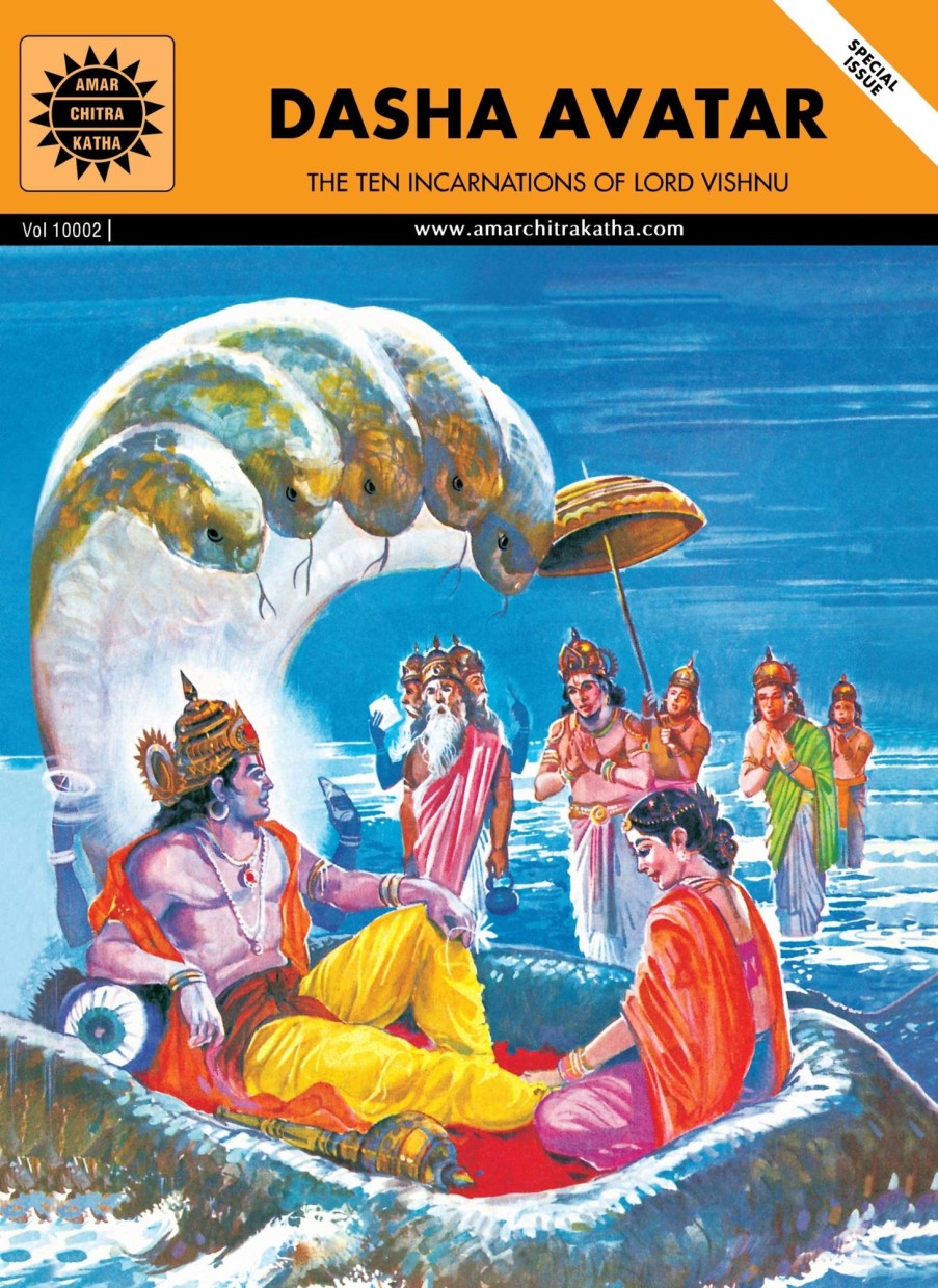 Others Amar Chitra katha | Dashavatar – Lord Vishnu Avatar - Amar Chitra Katha