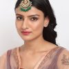 Jewellery Ruby Raang | Women'S Kundan Maang Tikka - Ruby Raang