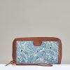 Others Chumbak | Teal By Grey Bloom Long Wallet - Chumbak