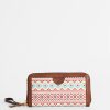 Others Chumbak | Teal By Mercado Aztec Long Wallet - Chumbak