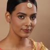 Jewellery Ruby Raang | Women'S Kundan Maang Tikka - Ruby Raang