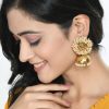 Jewellery Kamal Johar | Johar Kamal Traditional Party Wear Jhumka Earring Jker_020 Natuarl