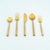 Others Chumbak | Classic Gold Cutlery Set - Chumbak