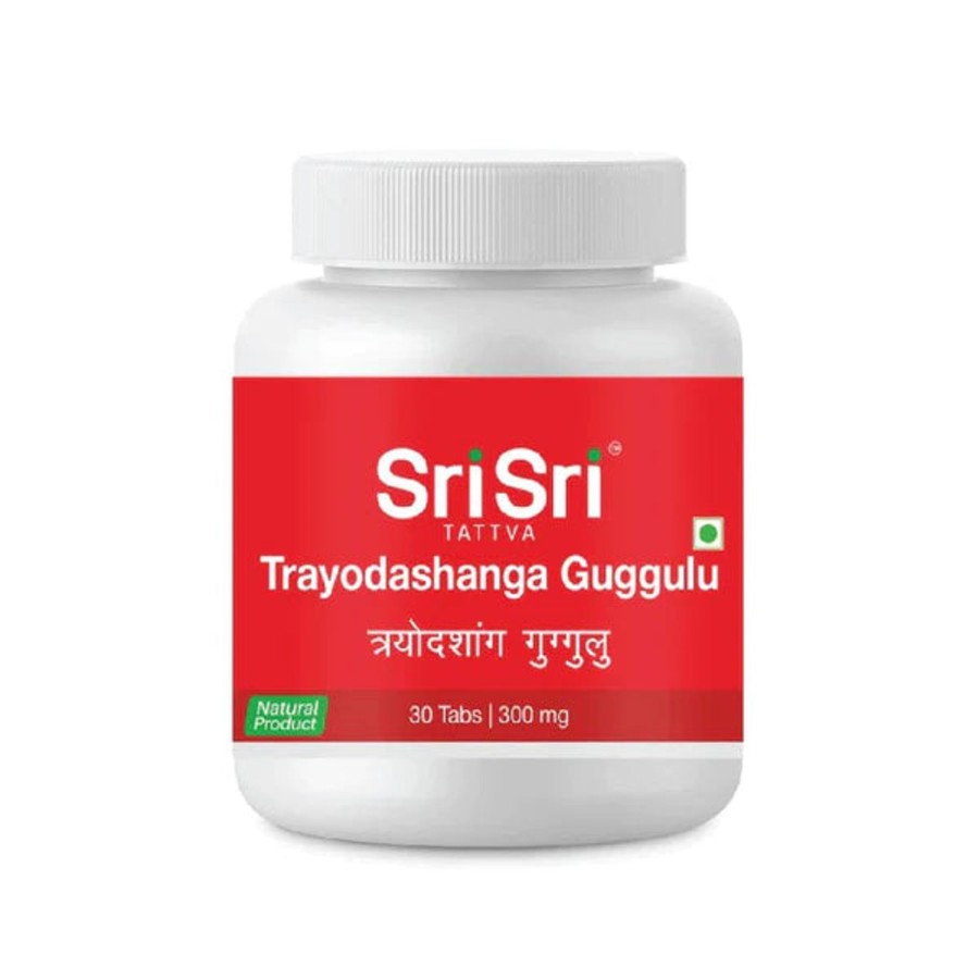 Others Sri Sri Tattva | Trayodashanga Guggulu - Sciatica, 30 Tabs | 30Mg - Sri Sri Tattva