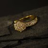 Jewellery Priyaasi | Gold Plated Studded Nose Ring For Women By Priyaasi