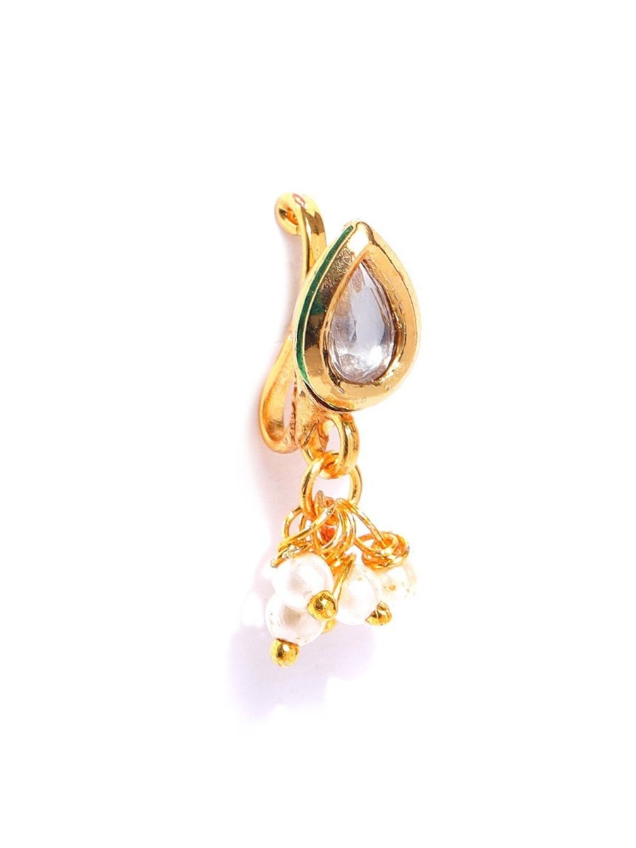 Jewellery Priyaasi | Sparkling Clip-On Nosepin For Women By Priyaasi