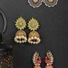 Jewellery Priyaasi | Women'S Set Of 3 Combination Earring - Priyaasi