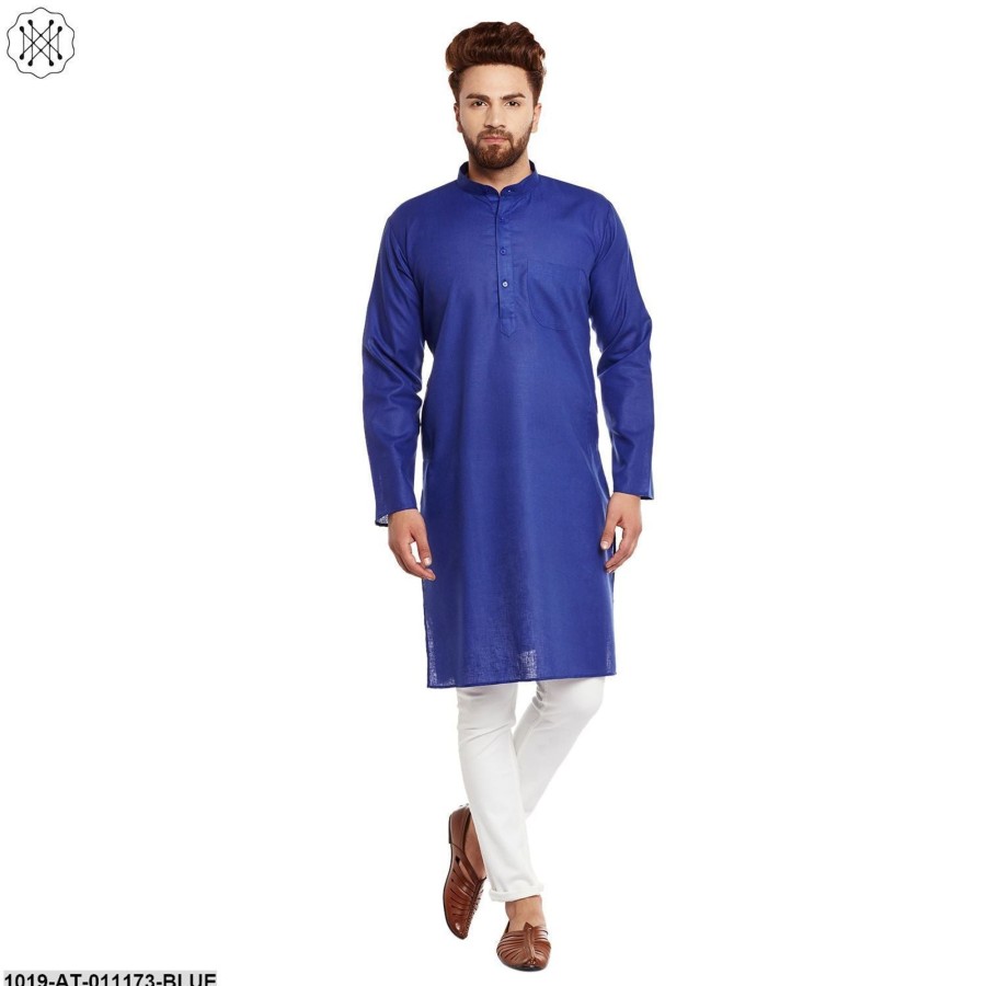 Men Sojanya | Men'S Cotton Linen Kurta - Sojanya