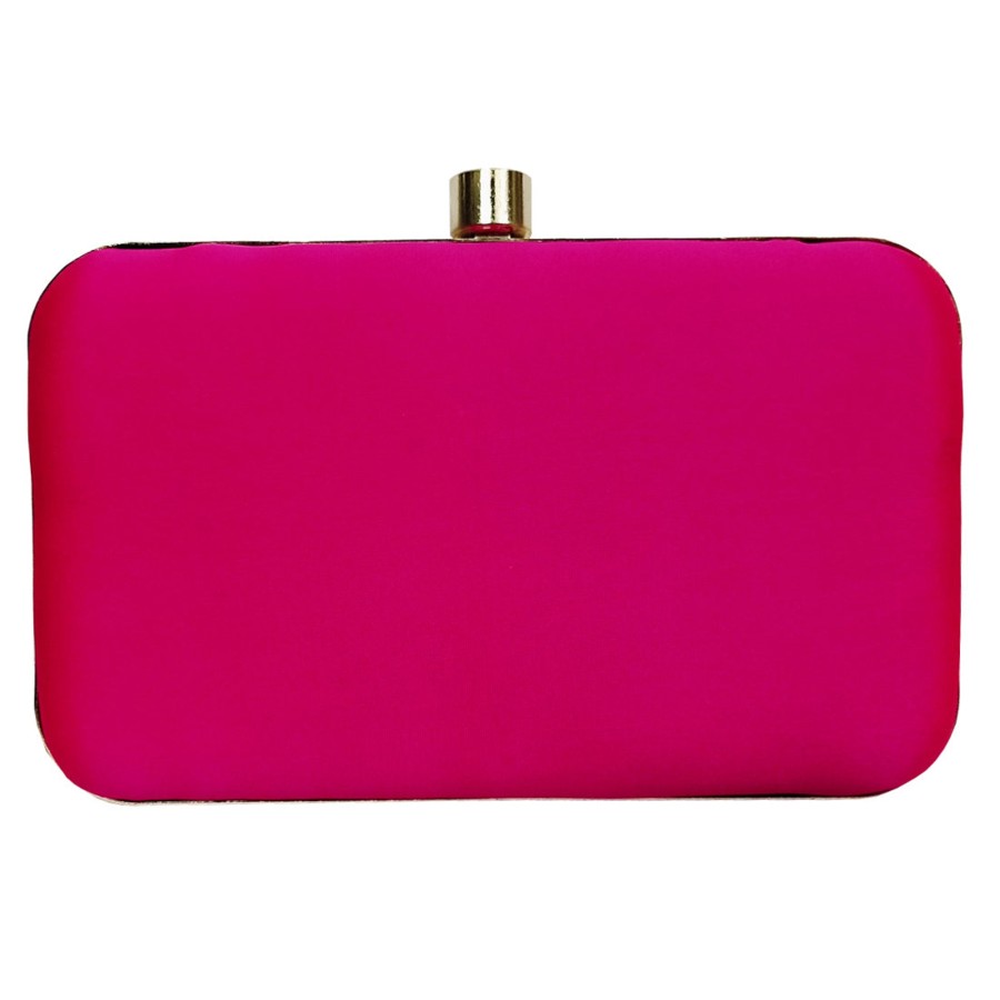 Others VASTANS | Women'S Pink Color Adorn Embroidered U0026 Embelished Party Clutch - Vastans