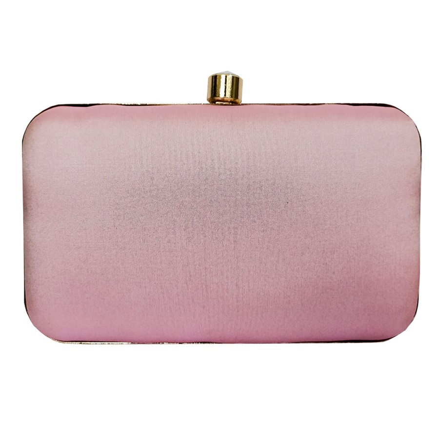 Others VASTANS | Women'S Pink Color Adorn Embroidered U0026 Embelished Party Clutch - Vastans