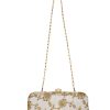 Others VASTANS | Women'S White Color Ethnique Evening Clutch Bag - Vastans