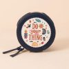 Others Chumbak | Your Own Thing Embroidered Sling Bag - Navy Blue - Chumbak