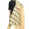 Women Moeza | Women'S Colour Window Design Cotton Dupatta Mfd0015 - Moeza Golden