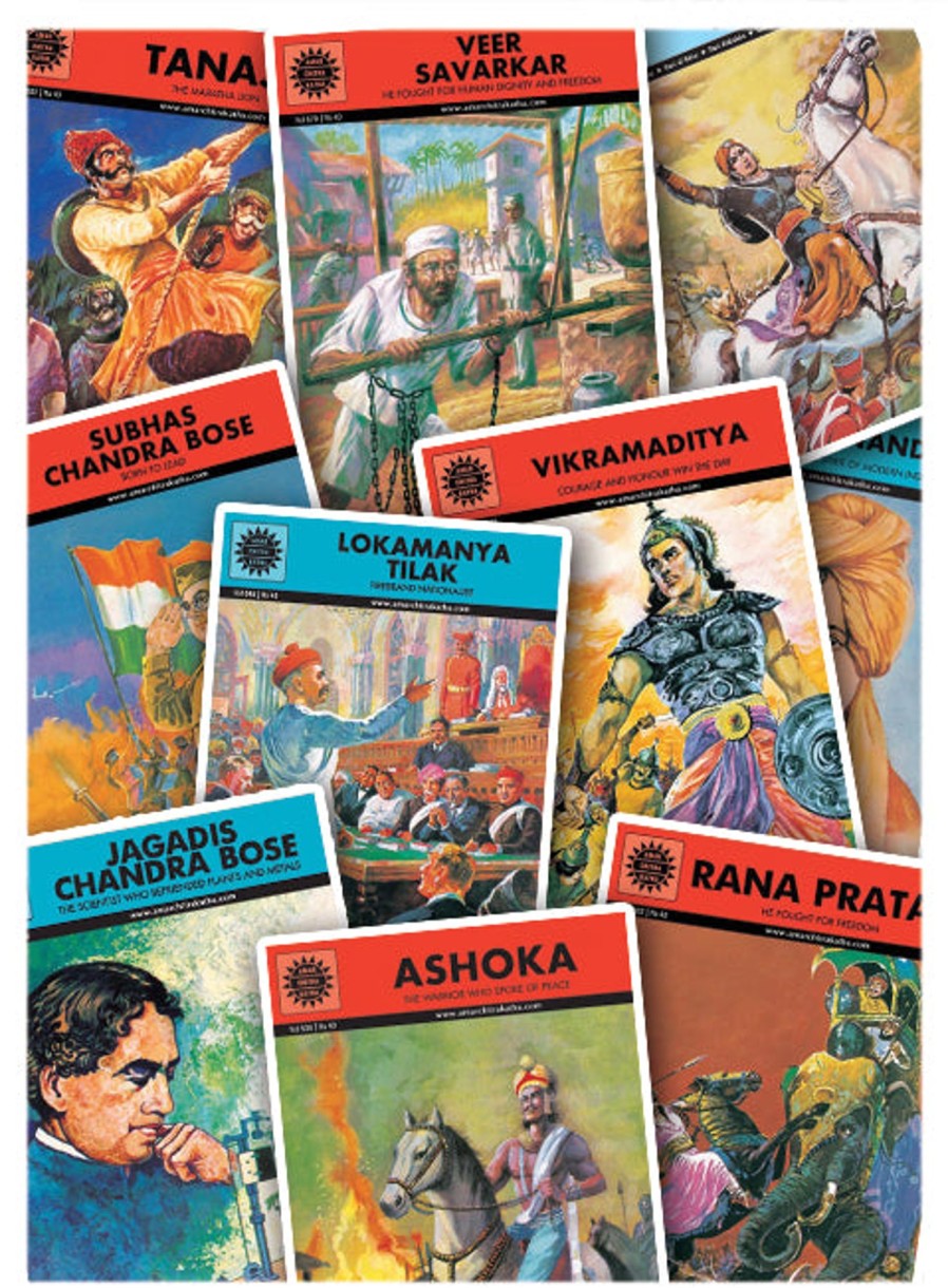 Others Amar Chitra katha | Freedom Pack - Amar Chitra Katha