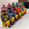 Others Kondapalli Toys | Artisanal Musical Ganeshas Home Decor Set Of 6 - Kondapalli Toys