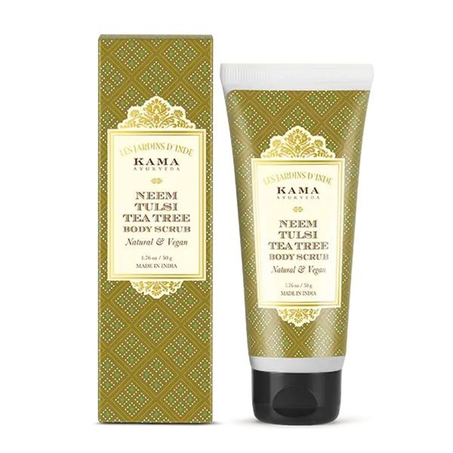 Others KAMA AYURVEDA | Neem Tulsi Tea Tree Body Scrub - Kama Ayurveda