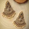 Jewellery Priyaasi | Women'S Pearls Gold Plated Chandbali Earring - Priyaasi