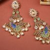 Jewellery Priyaasi | Women'S Gold-Plated Pearls Studded Earrings - Priyaasi