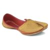 Others Desi Colour | Men'S Indian Ethnic Handrafted Golden Premium Leather Footwear - Desi Colour