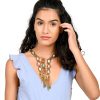 Jewellery Odette1 | Women'S Gorgeous Gold Boho Style Necklace For Women - Odette