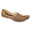 Others Desi Colour | Men'S Indian Ethnic Party Wear Brown Footwear - Desi Colour