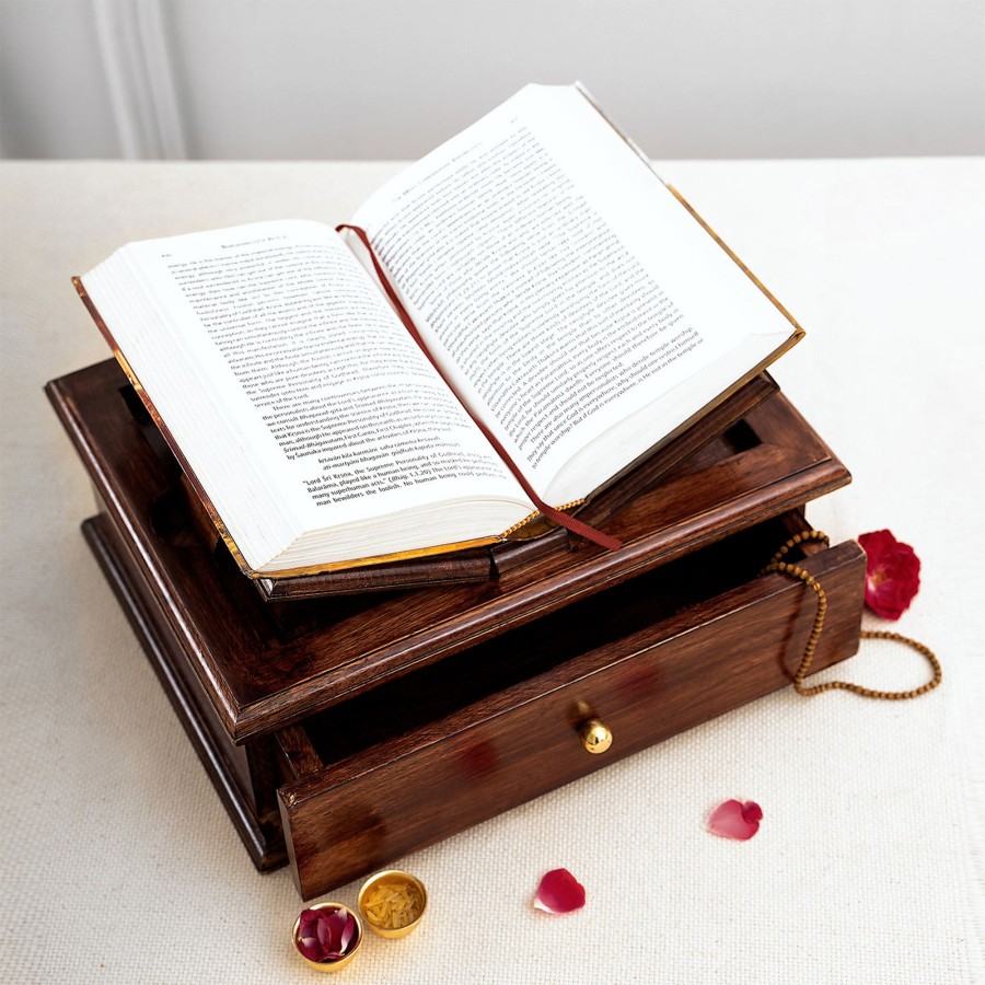 Others DecorTwist | Handcrafted Holy Book Stand - Decortwist