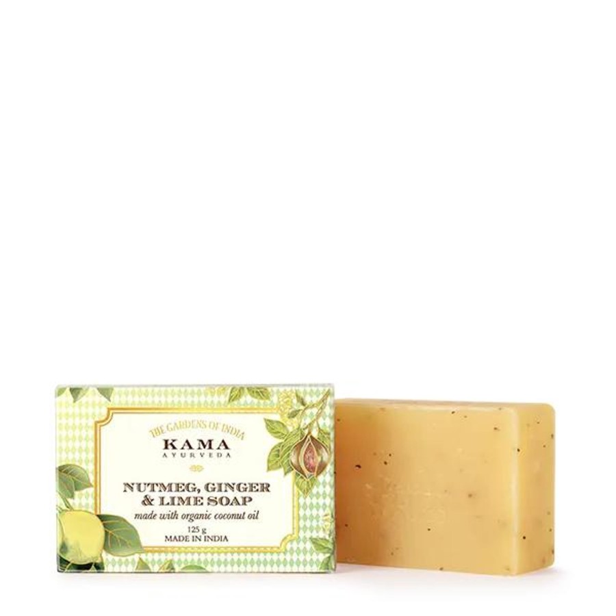 Others KAMA AYURVEDA | Nutmeg, Ginger U0026 Lime Soap - Kama Ayurveda