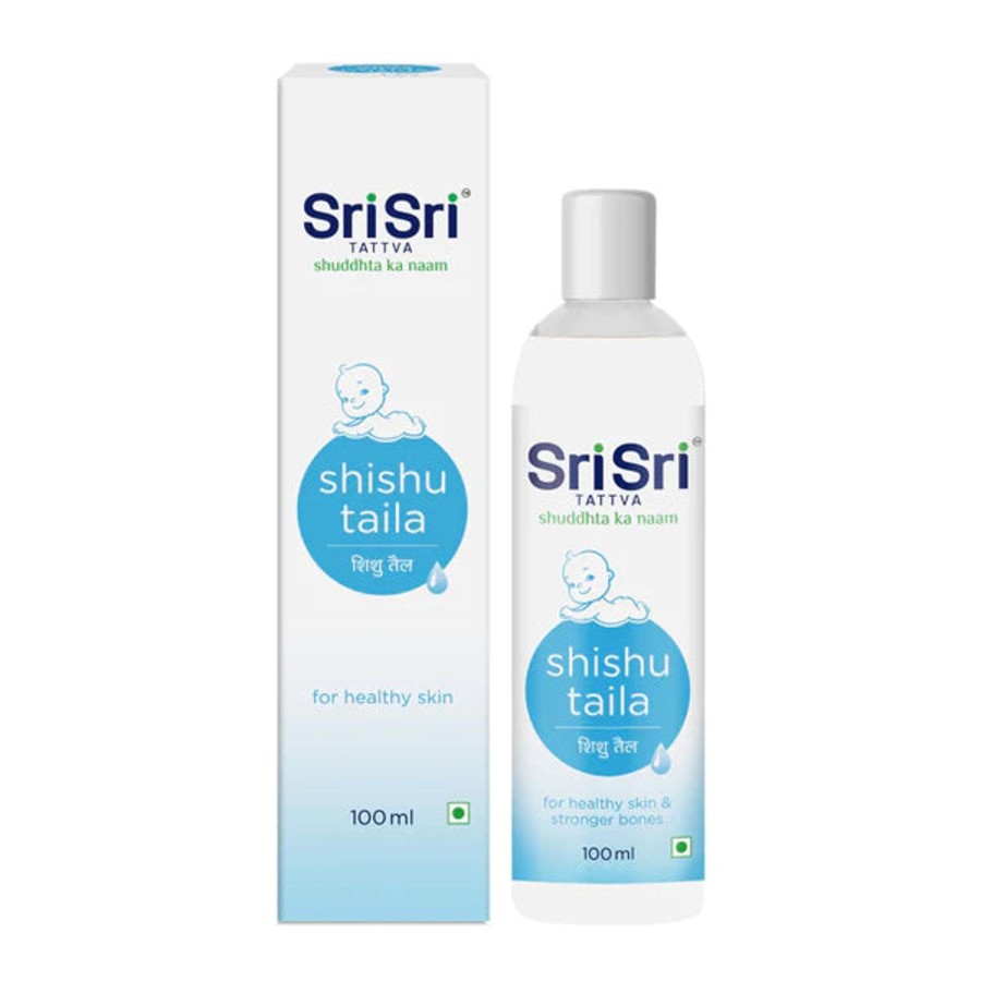 Others Sri Sri Tattva | Shishu Taila - For Healthy Skin U0026 Stronger Bones, 100Ml - Sri Sri Tattva