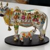 Others Kondapalli Toys | Handicraft Kamdhenu Cow Vastu Showpiece - Kondapalli Toys