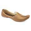 Others Desi Colour | Men'S Indian Ethnic Party Wear Golden Footwear - Desi Colour