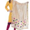 Women AR Silks | A R Silk Color Fancy Silk Dupattas And Chunnis Golden