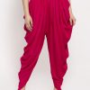 Women Wahe-NOOR | Women'S Magenta Rayon Dhoti Salwar - Wahe-Noor