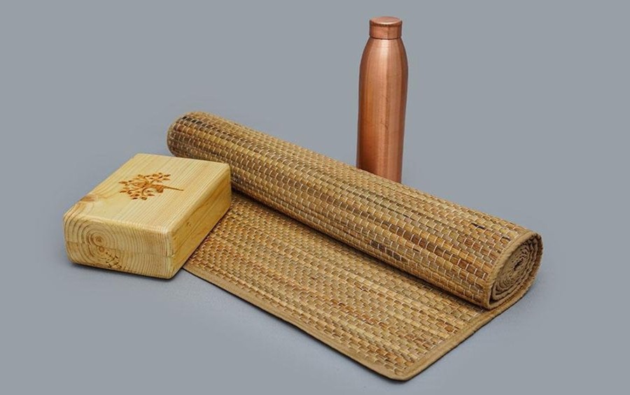 Others Indic Inspirations | Water Hyacinth - Yoga Mat - Indic Inspirations