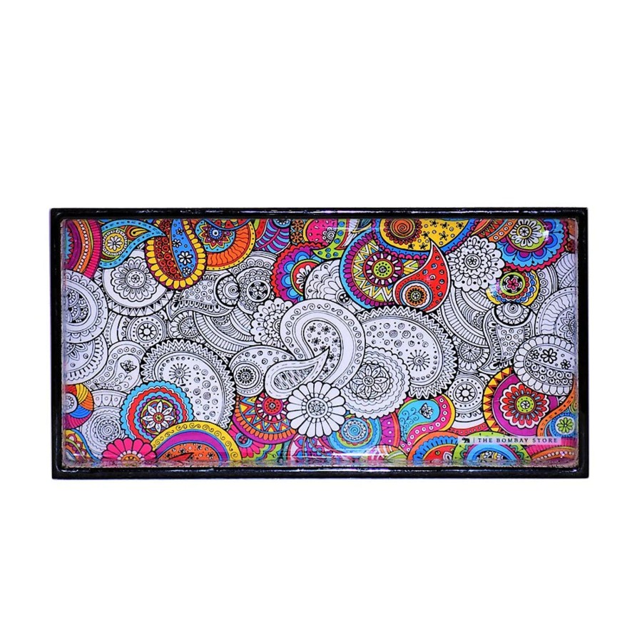 Others The Bombay Store | Tbs5800 Mi Tray Doodle Mandala 12 X