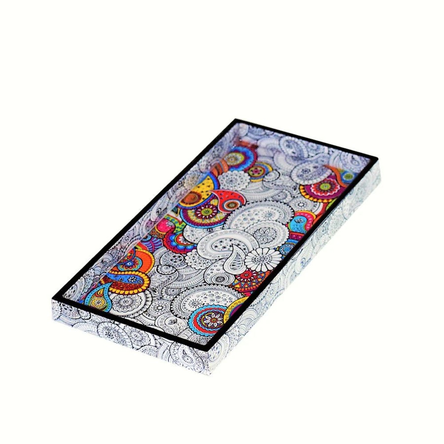 Others The Bombay Store | Tbs5800 Mi Tray Doodle Mandala 12 X