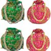 Others Ritzie | Women'S Potli Wristlet For Wedding Rakhi Gift - Ritzie