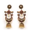 Jewellery Priyaasi | Women'S Kundan Studded Meenakari Earring - Priyaasi Gold