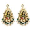 Jewellery Ruby Raang | Women'S Kundan Earrings - Ruby Raang