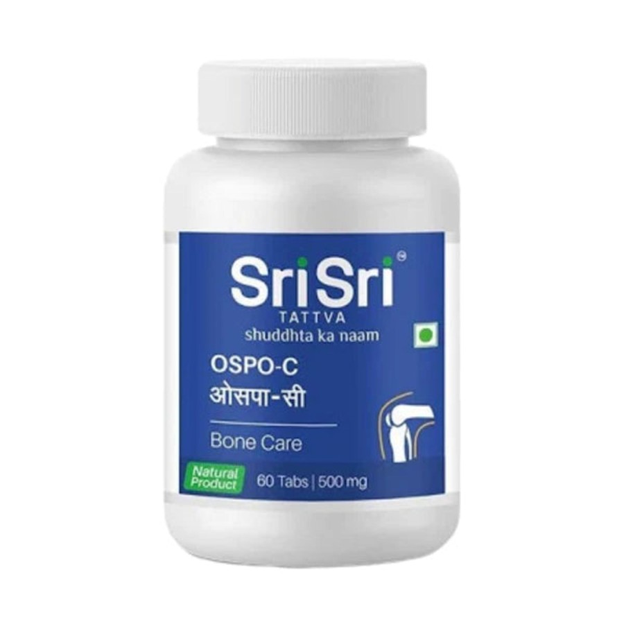 Others Sri Sri Tattva | Ospo-C - Bone Care, 60 Tabs / 500Mg - Sri Sri Tattva