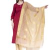 Women AR Silks | A R Silk Color Fancy Vanarsi Silk Dupattas And Chunnis Golden