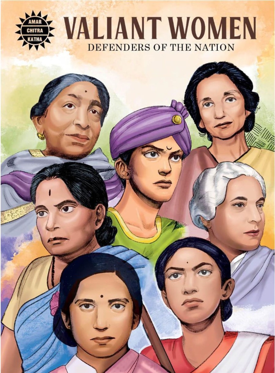 Others Amar Chitra katha | Valiant Women – Defenders Of The Nation - Amar Chitra Katha