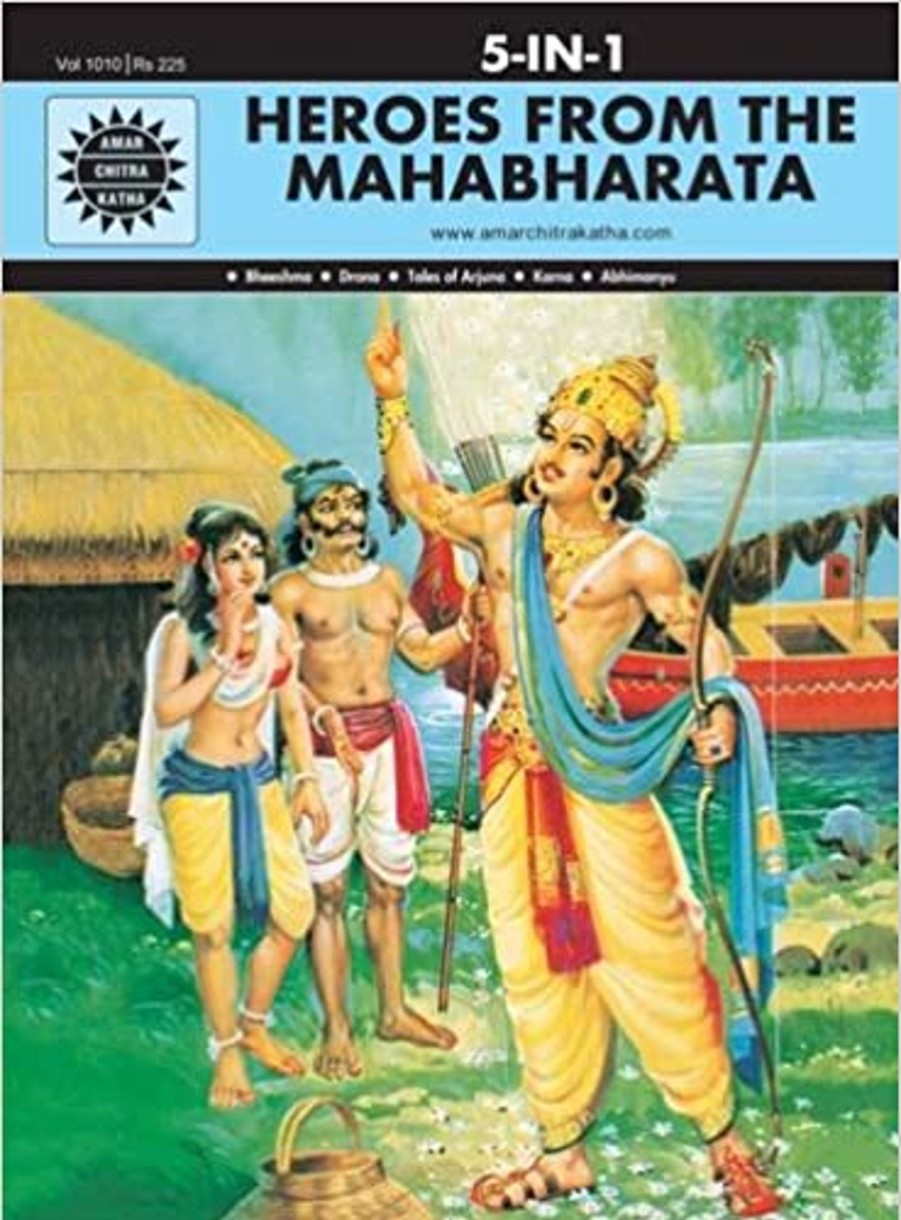 Others Amar Chitra katha | Heroes From The Mahabharata - Amar Chitra Katha