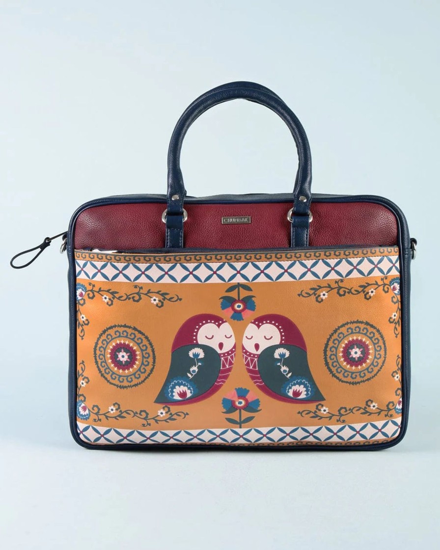 Others Chumbak | Hoots Love Laptop Bag - Chumbak