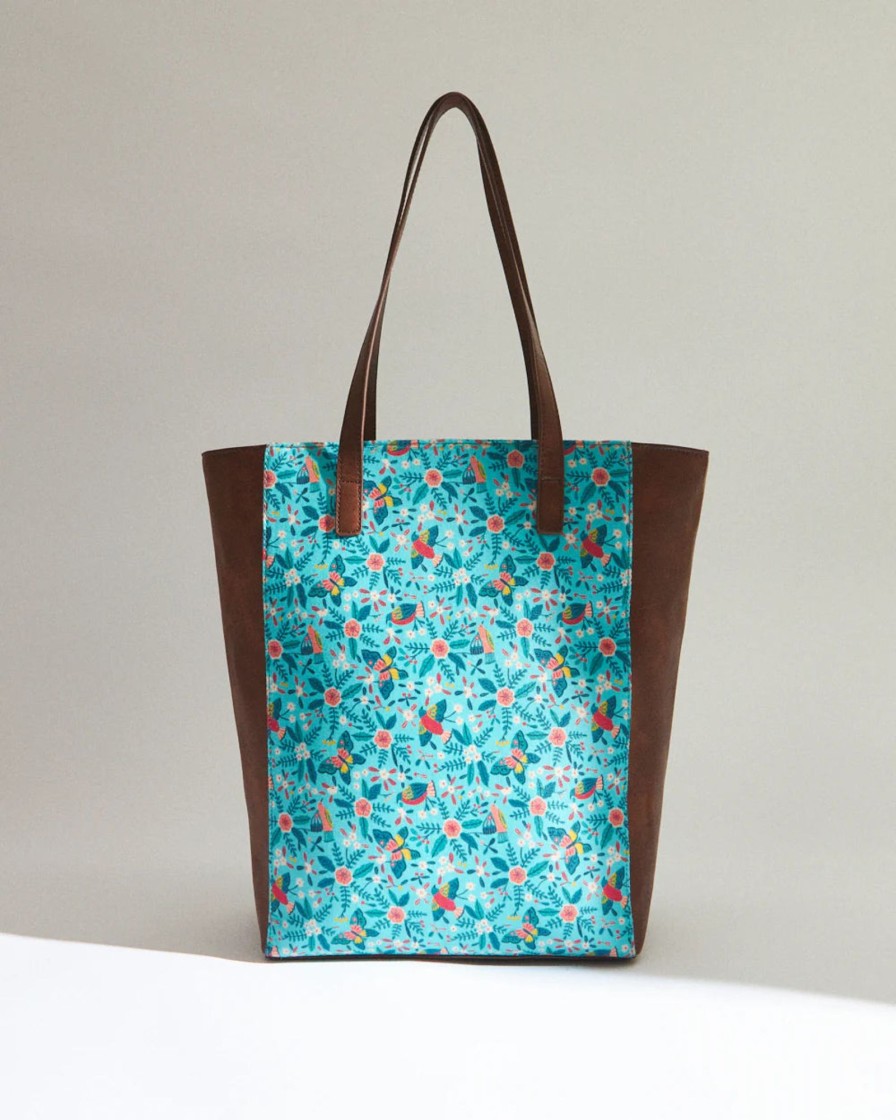 Others Chumbak | Teal By Chumbak Birds Of Paradise Tote - Chumbak